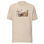 Coffee Cups Unisex T-shirt
